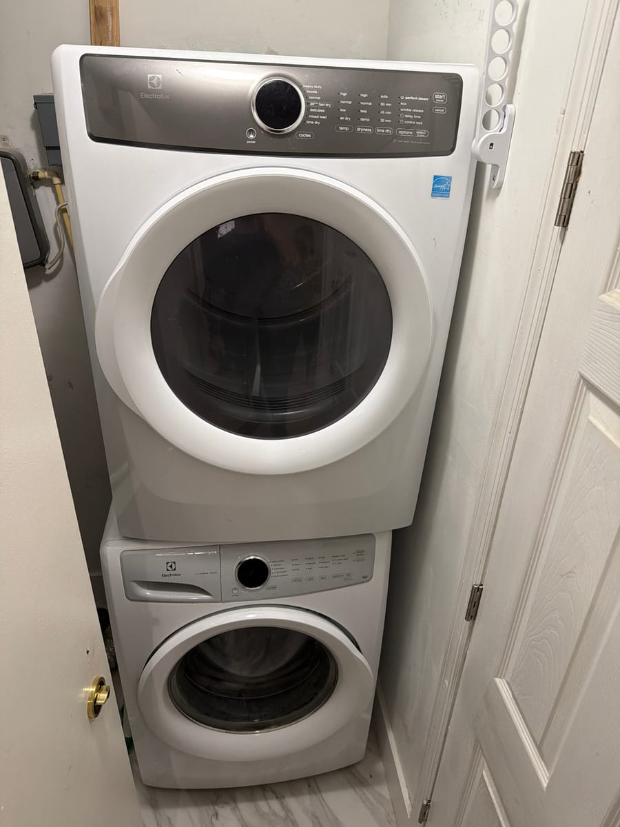 Electrolux washer and dryer repaired by Express Xpert in Broward