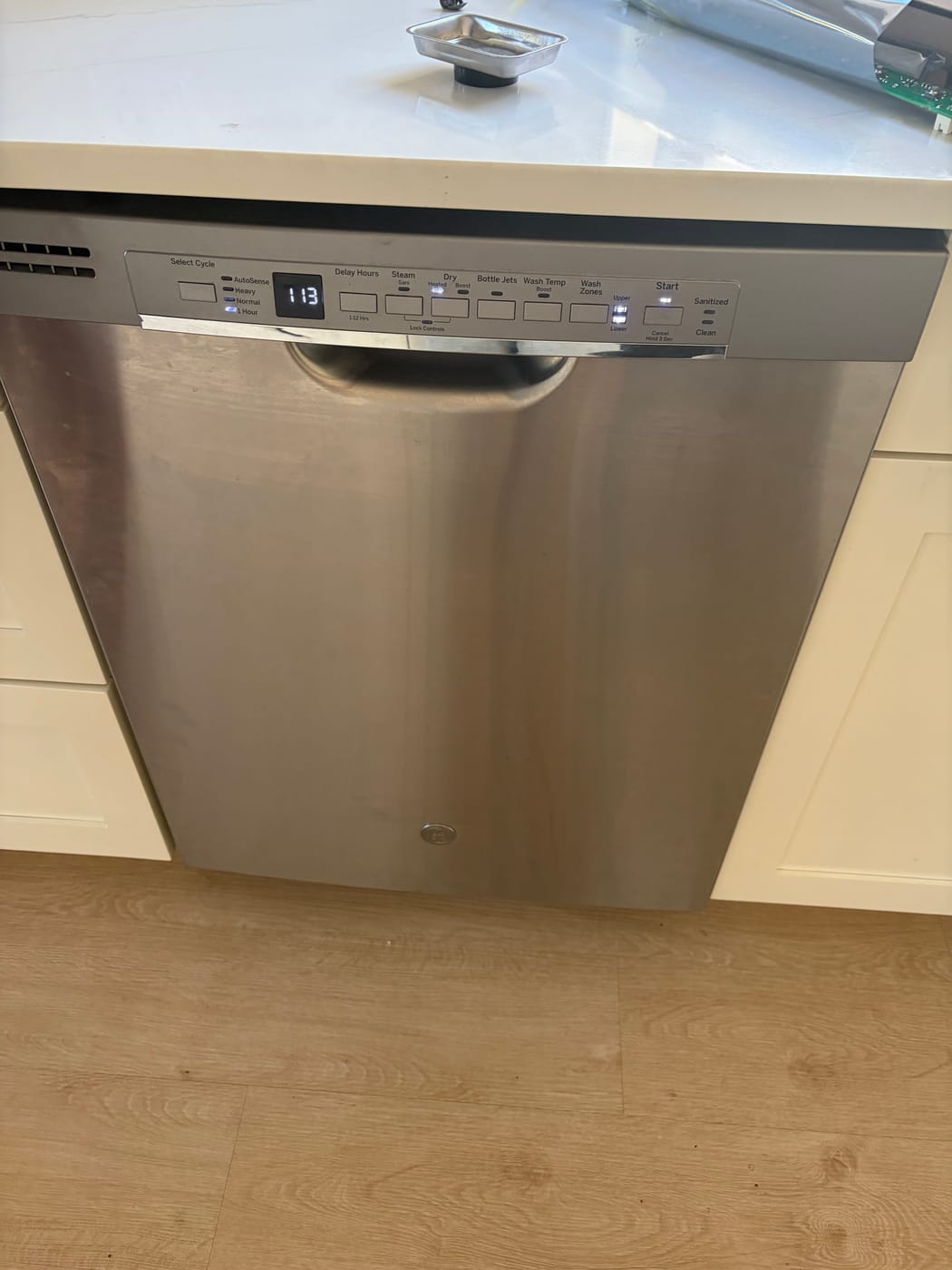 GE dishwasher repaired by Express Xpert in a Miami-Dade home