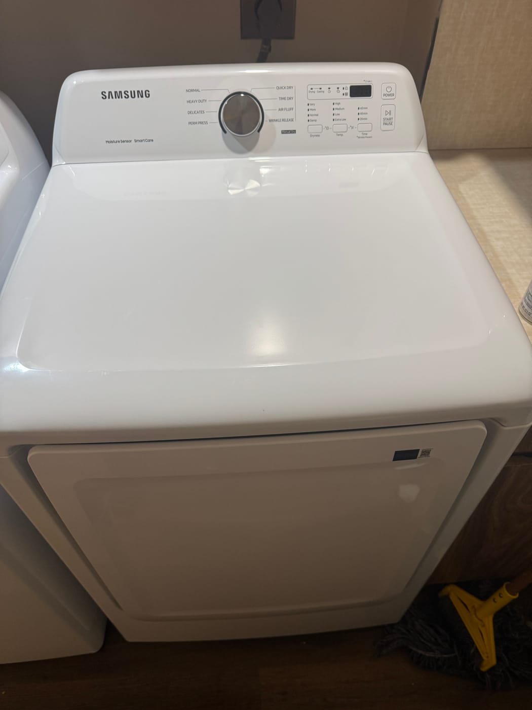 Samsung dryer repaired by Express Xpert in a Miami-Dade home