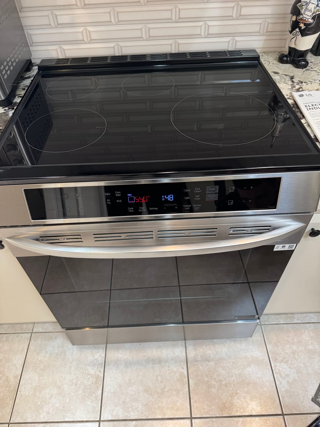 LG range repaired by Express Xpert in a Palm Beach County home