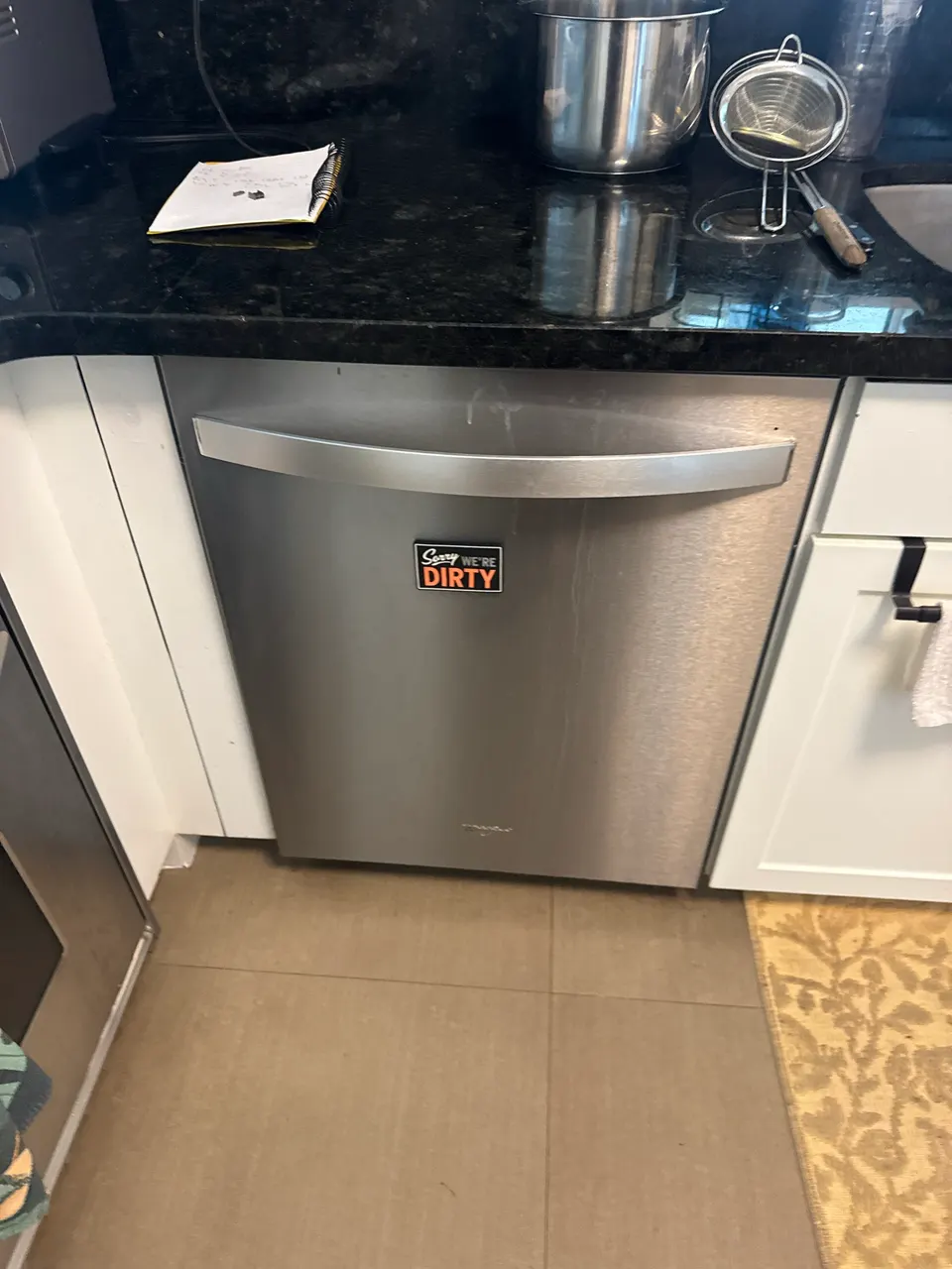 Dishwasher repair by an Express Xpert technician in South Florida