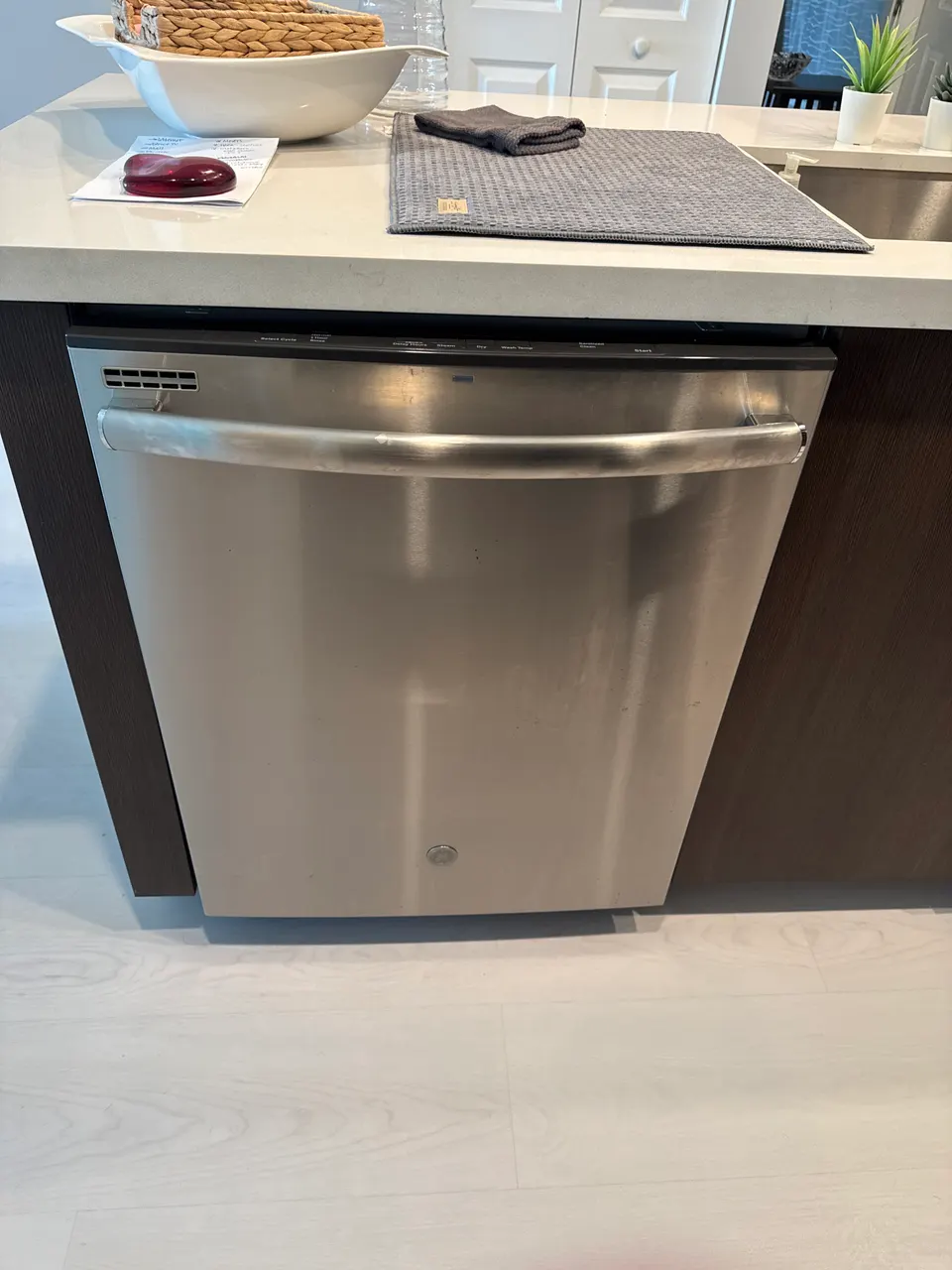 Dishwasher repair by an Express Xpert technician in South Florida
