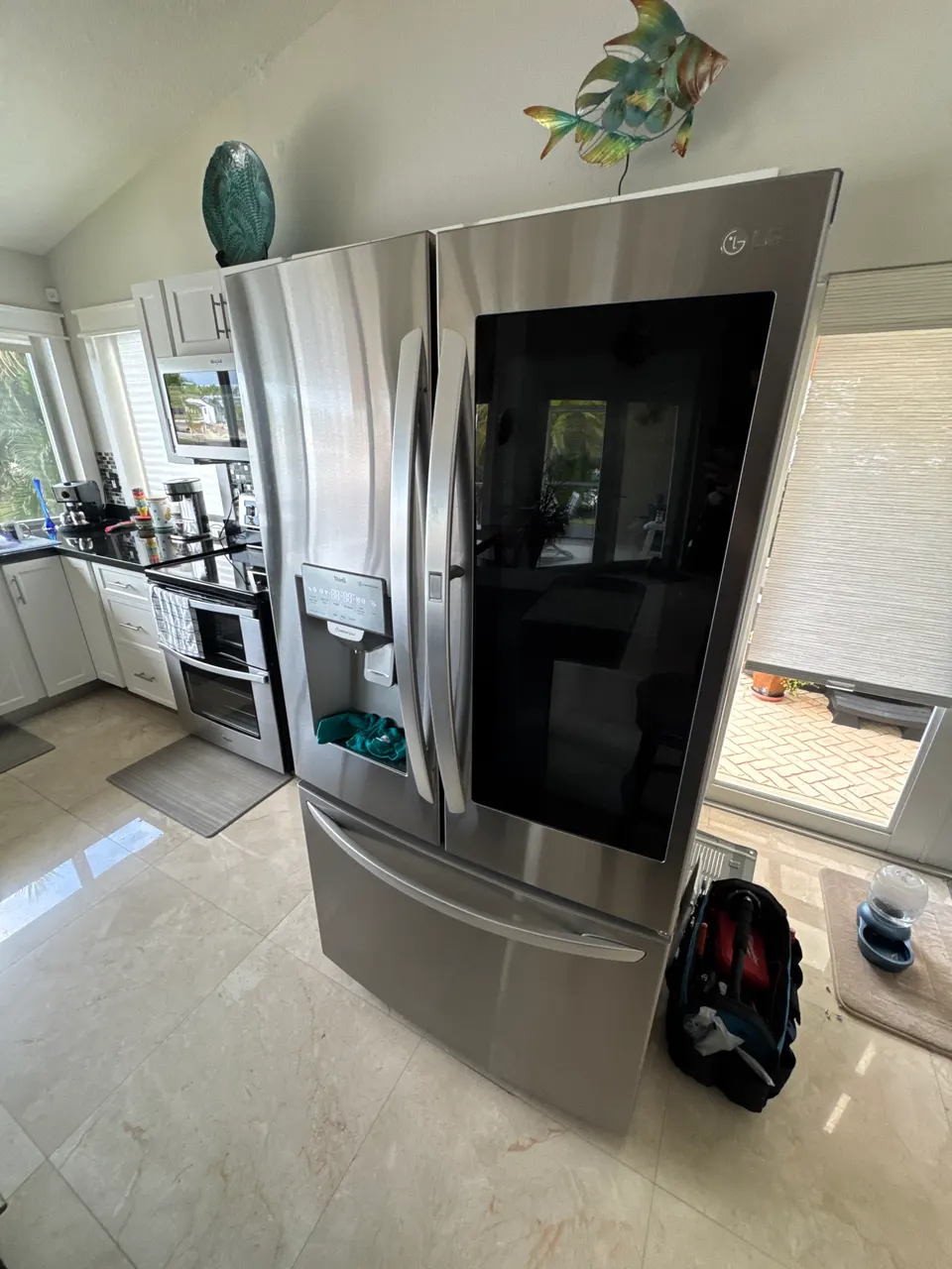 Refrigerator repair by an Express Xpert technician in South Florida
