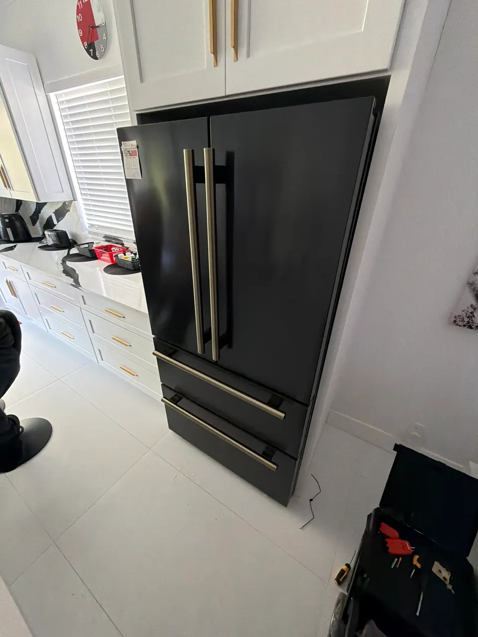 Refrigerator repair by an Express Xpert technician in South Florida