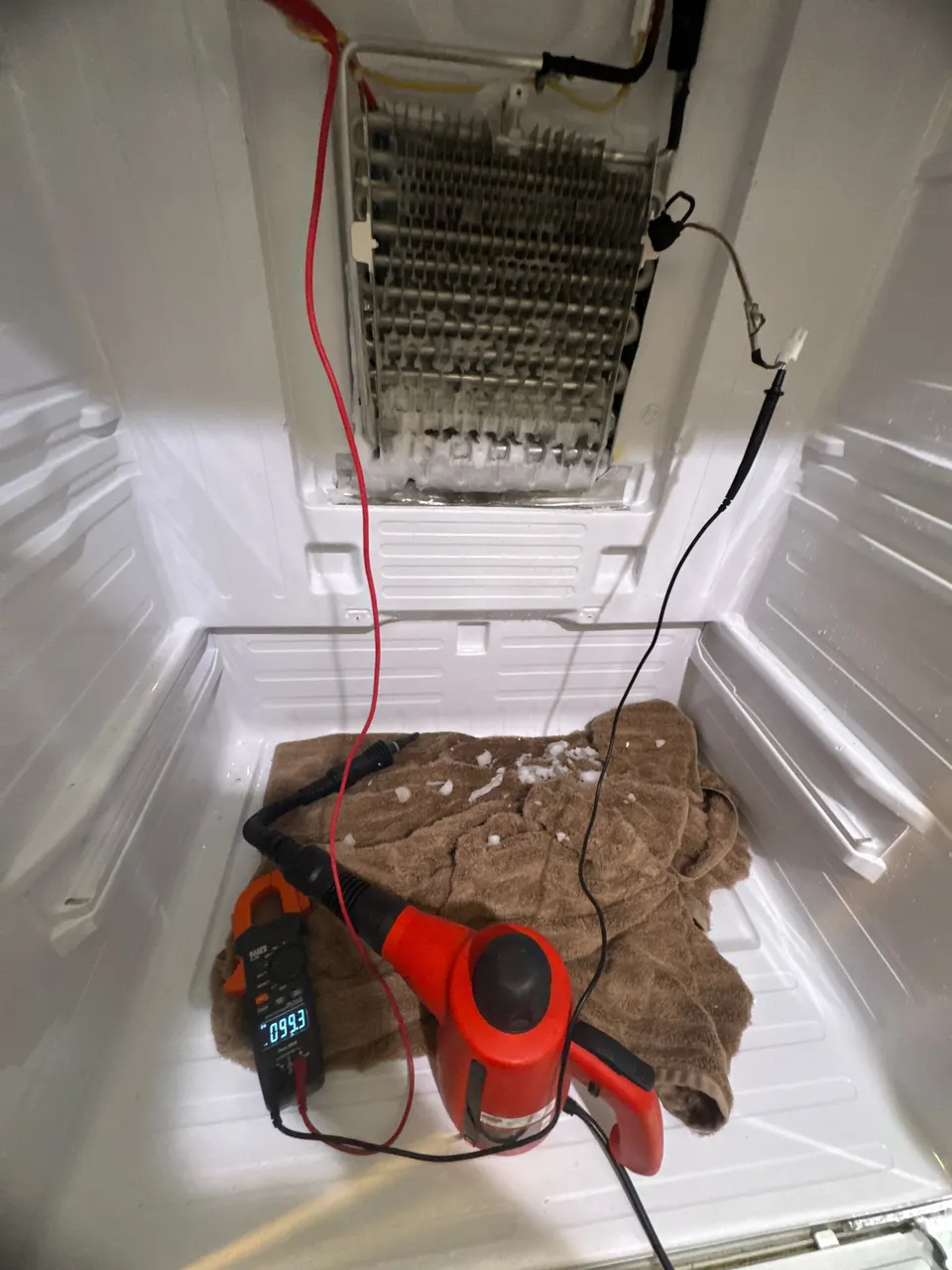 Refrigerator repair by an Express Xpert technician in South Florida